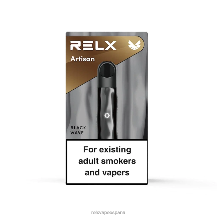 RELX Metal Artisan dispositivo 0F4J264 RELX sabores ola negro