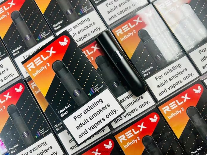 RELX Infinity 2 dispositivos de vapeo 0F4J266 RELX madrid obsidiana negra