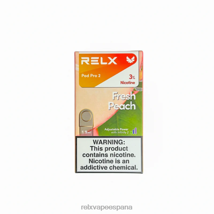 RELX pod pro 2 - 3 cápsulas 0F4J2102 RELX vape españa durazno