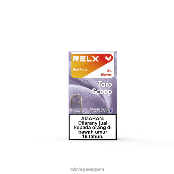 RELX pod pro 2 - 3 cápsulas 0F4J2108 RELX pods barcelona cucharada de taro