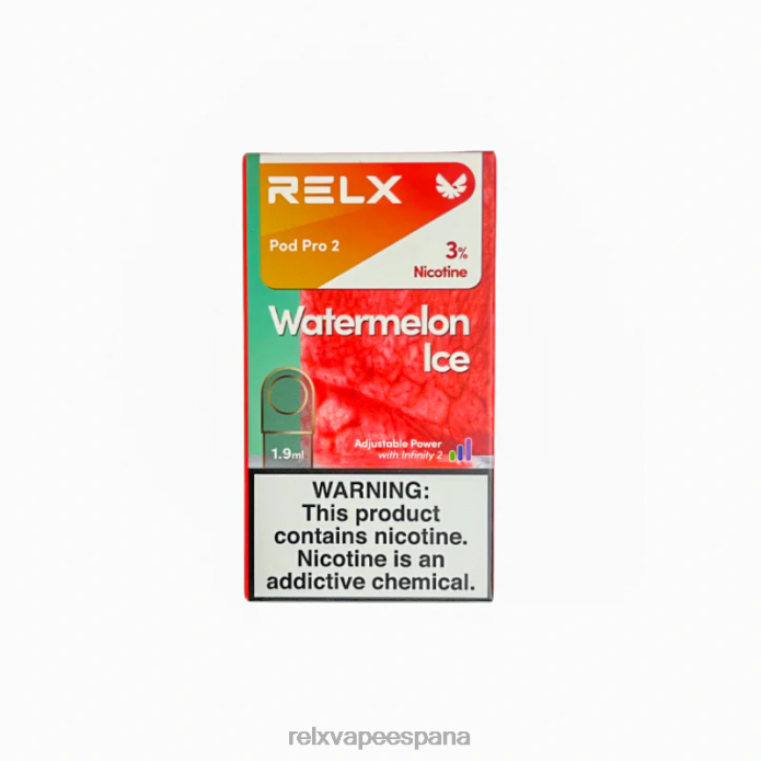 RELX pod pro 2 - 3 cápsulas 0F4J2109 RELX best seller hielo de sandia