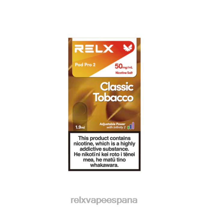 RELX pod pro 2 - 3 cápsulas 0F4J2110 RELX tiendas tabaco clasico