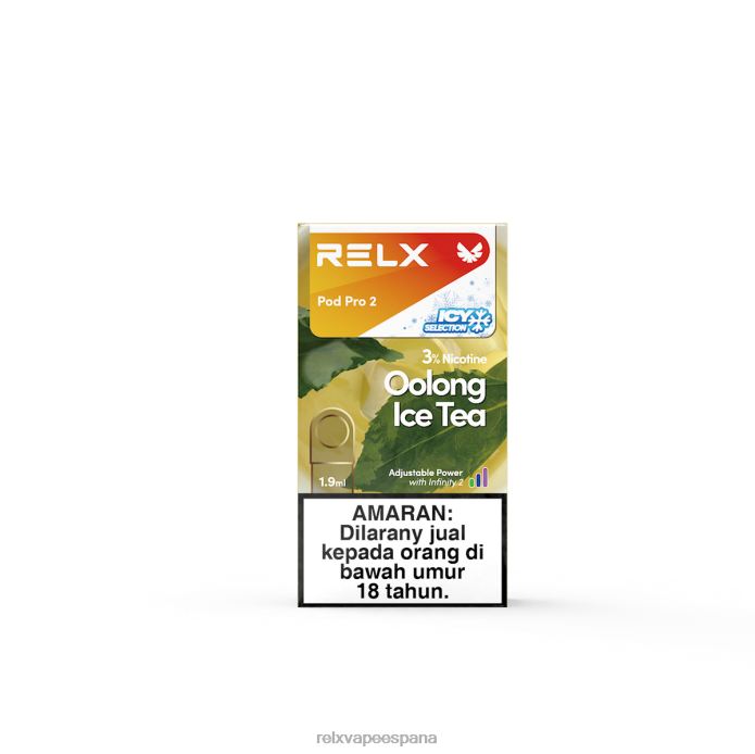 RELX pod pro 2 - 3 cápsulas 0F4J2113 RELX españa té helado oolong