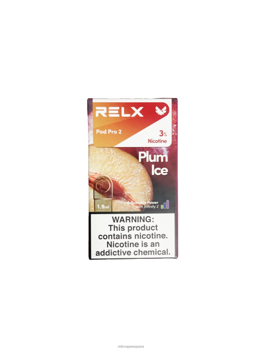 RELX pod pro 2 - 3 cápsulas 0F4J2114 RELX sabores hielo de ciruela