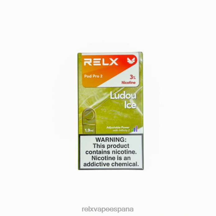 RELX pod pro 2 - 3 cápsulas 0F4J297 RELX barcelona hielo de frijol mungo