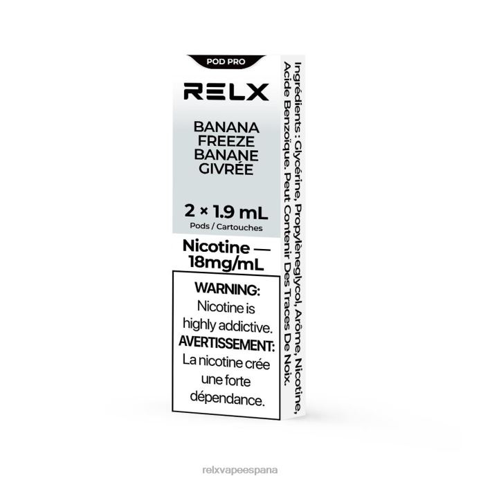 RELX vaina pro - 2 vainas 0F4J218 RELX best seller congelación de plátano