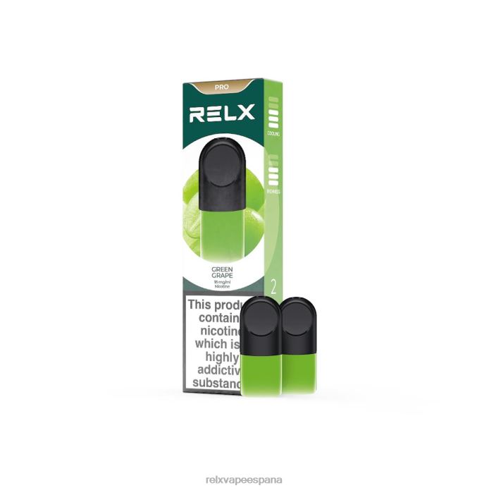 RELX vaina pro - 2 vainas 0F4J21 RELX vape españa uva verde