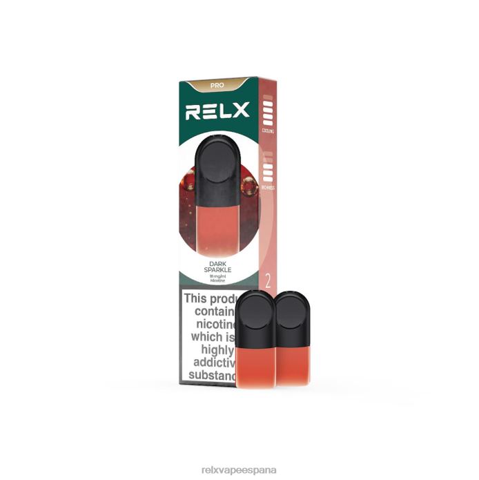 RELX vaina pro - 2 vainas 0F4J220 RELX cigarrillo electronico brillo oscuro