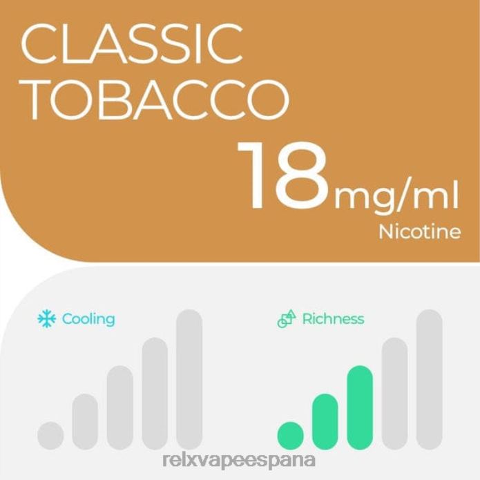 RELX vaina pro - 2 vainas 0F4J222 RELX españa tabaco clasico
