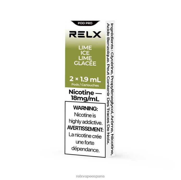 RELX vaina pro - 2 vainas 0F4J224 RELX vape precio hielo de lima
