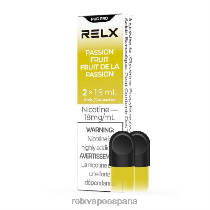 RELX vaina pro - 2 vainas 0F4J22 RELX españa maracuyá