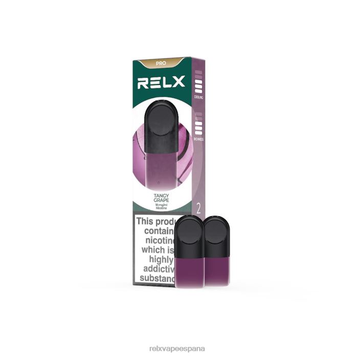 RELX vaina pro - 2 vainas 0F4J28 RELX best seller uva picante