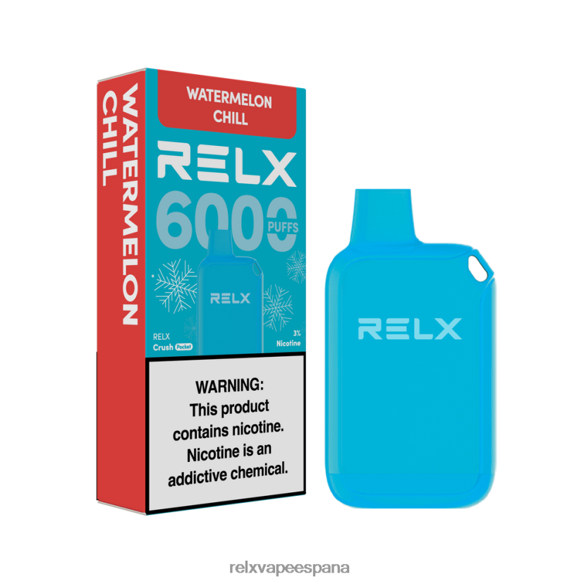 RELX Barcelona | enfriamiento de sandia RELX Crush Pocket 6000 helado JL20VB24