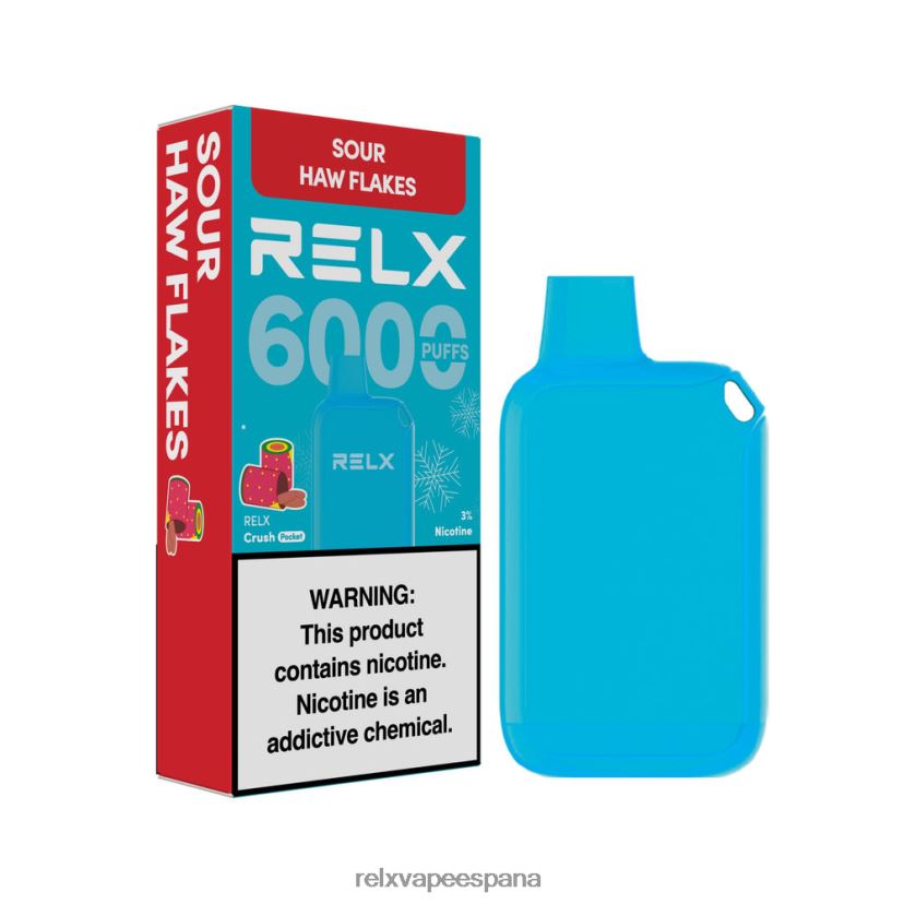 RELX Best Seller | hojuelas de haw amargo RELX Crush Pocket 6000 helado JL20VB16