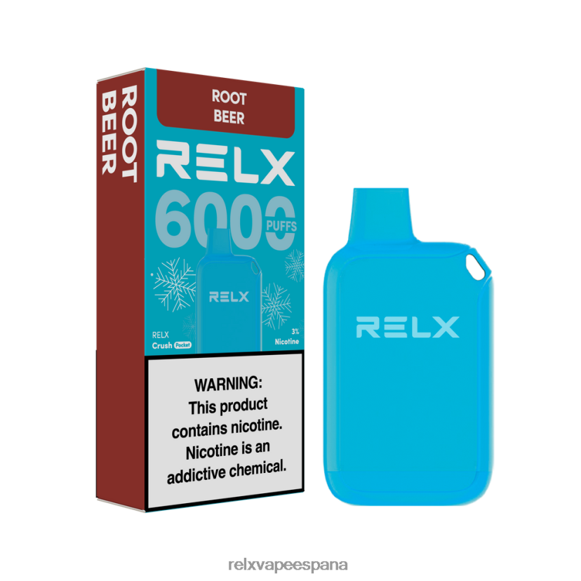 RELX España | cerveza de raíz RELX Crush Pocket 6000 helado JL20VB20