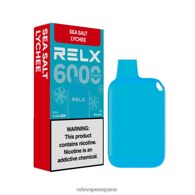 RELX Madrid | lichi de sal marina RELX Crush Pocket 6000 helado JL20VB14
