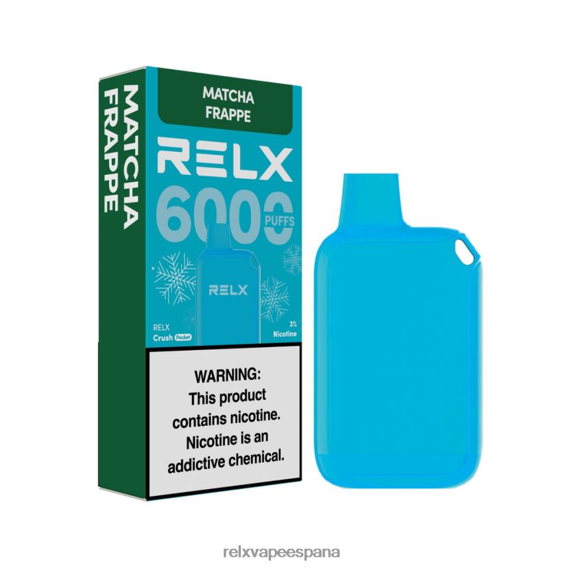 RELX Tiendas | frapé matcha RELX Crush Pocket 6000 helado JL20VB17