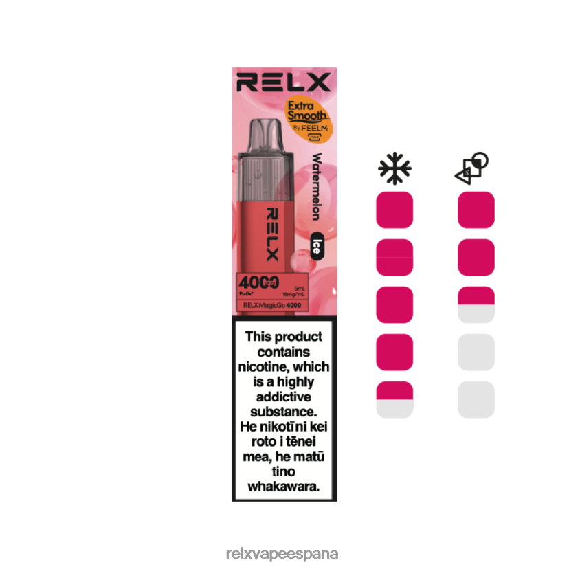 RELX Best Seller | sandía (hielo) RELX MagicGo 4000 vaporizadores desechables JL20VB7