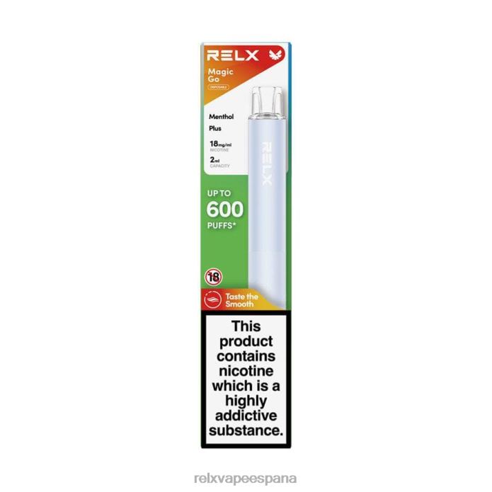 RELX MagicGo ga600 0F4J241 RELX cigarrillo electronico mentol plus