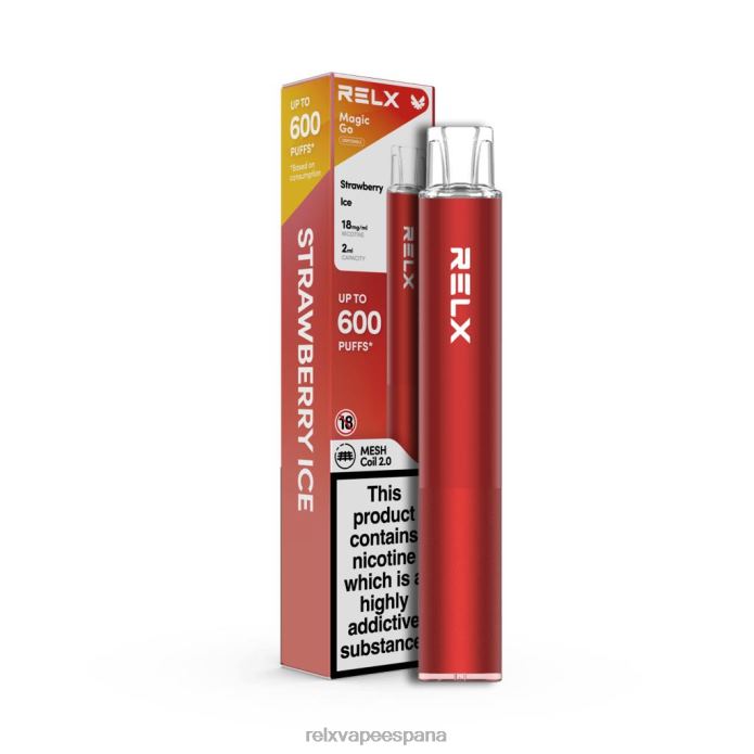 RELX MagicGo ga600 0F4J251 RELX cigarrillo electronico hielo de fresa