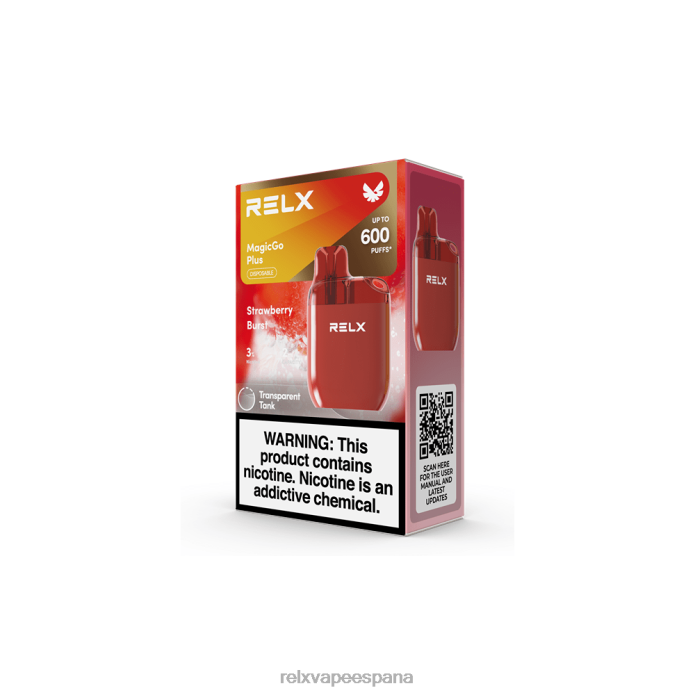 RELX MagicGo más sa600 0F4J252 RELX vape españa explosión de fresa